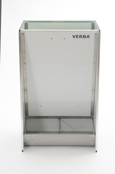 A00-1015 KR SM2100KR dry feed trough for fattening pigs Pig feed trough for dry feed, two compartments