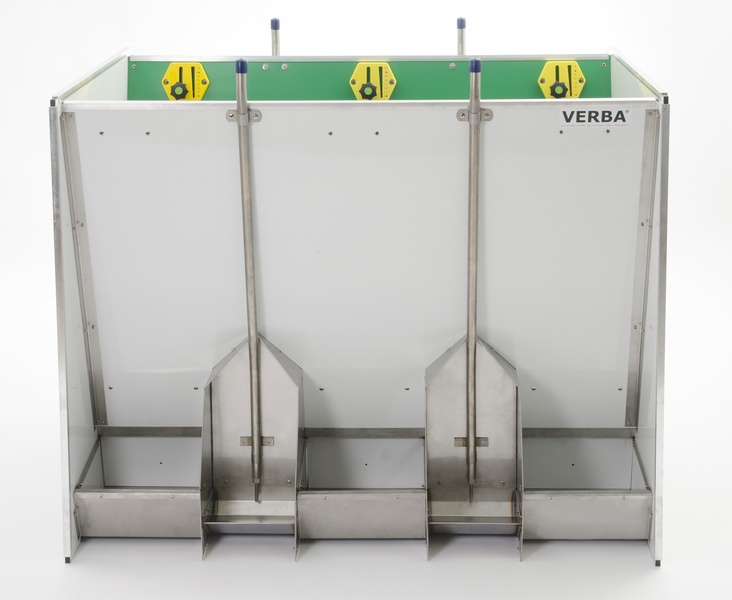 A00-2033 Drowaco 3100D feed trough for fattening pigs Drowaco 3100 double feed trough for fattening pigs