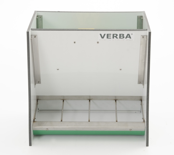 A00-1167 K 450 farrowing pen dry feed trough 4-compartment feeding trough for newborn piglets