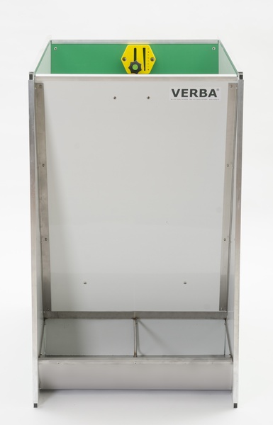 A00-1039 KR SM2100D KR dry feed trough for pigs Double-compartment pig feed trough (2 compartments)