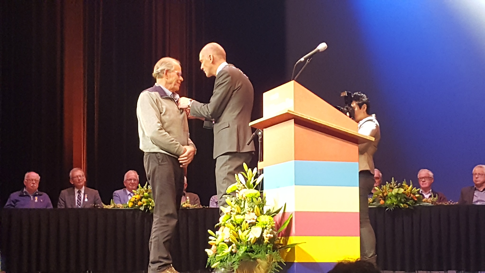 Bert Verba has been knighted