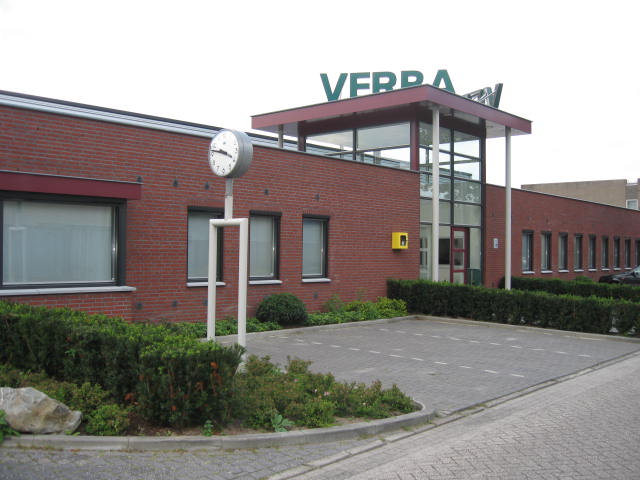 Entrance to the Verba feed trough factory