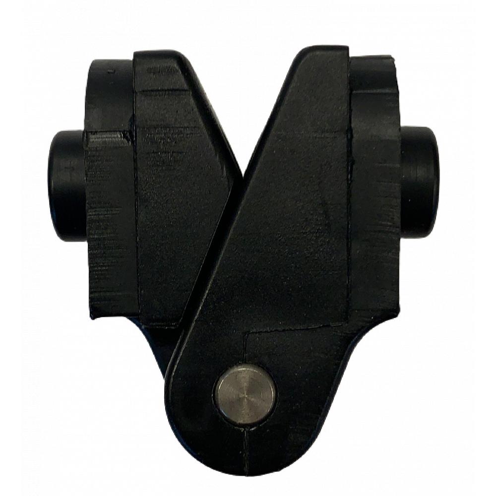 Heavy-duty plastic hinge 64x64 Heavy-duty plastic hinge 64x64
