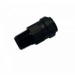 High-quality plastic reducer for quick-connect heating hoses