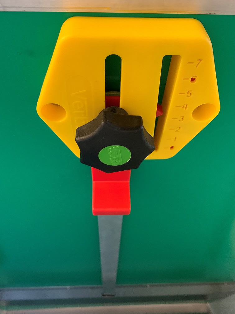 Slide adjustment